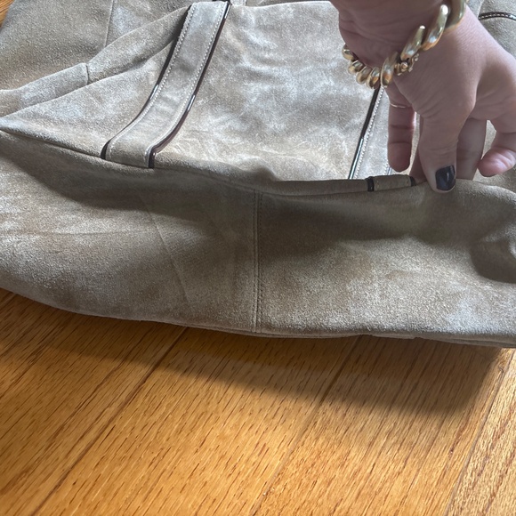 Coach suede tote - Picture 5 of 6